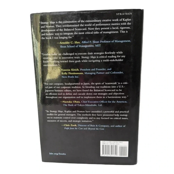 Strategy Maps by Robert S. Kaplan and David P. Norton (Hardcover) - Picture 2 of 12